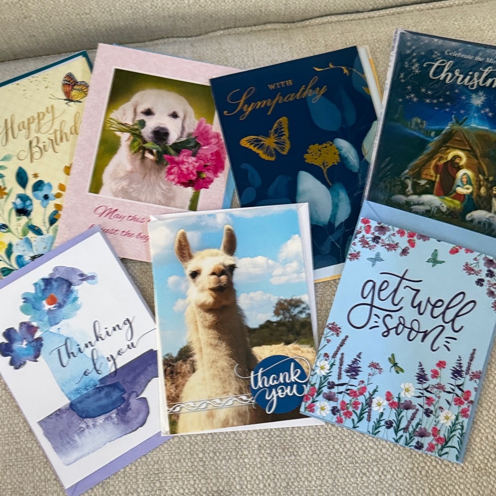 Assorted Greeting Cards Set
